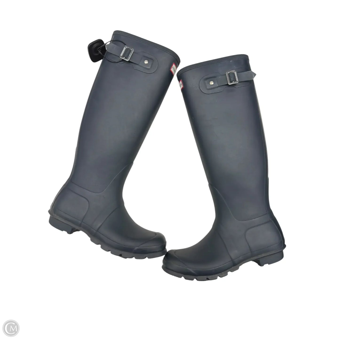 Boots Rain By Hunter In Navy, Size: 7