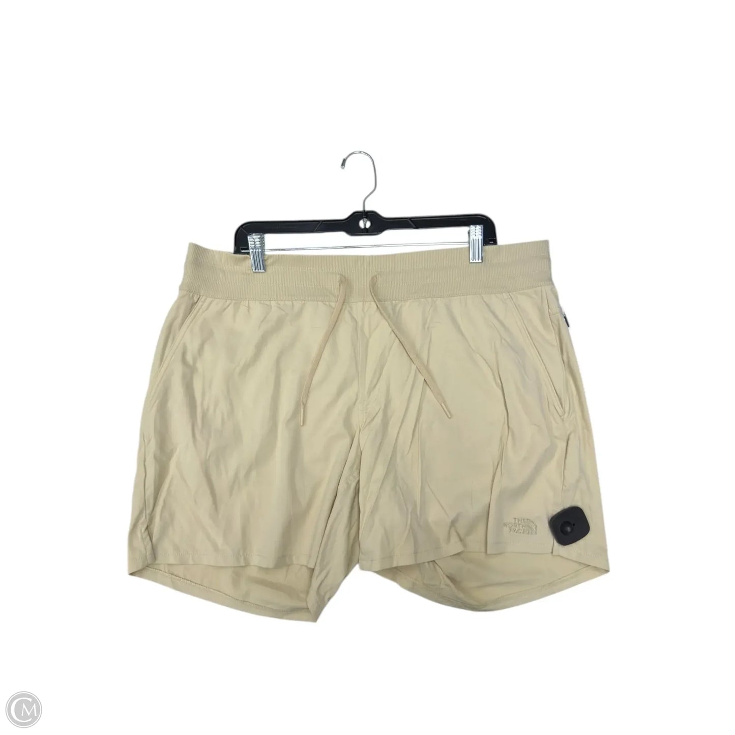 Athletic Shorts By The North Face In Cream, Size: Xl