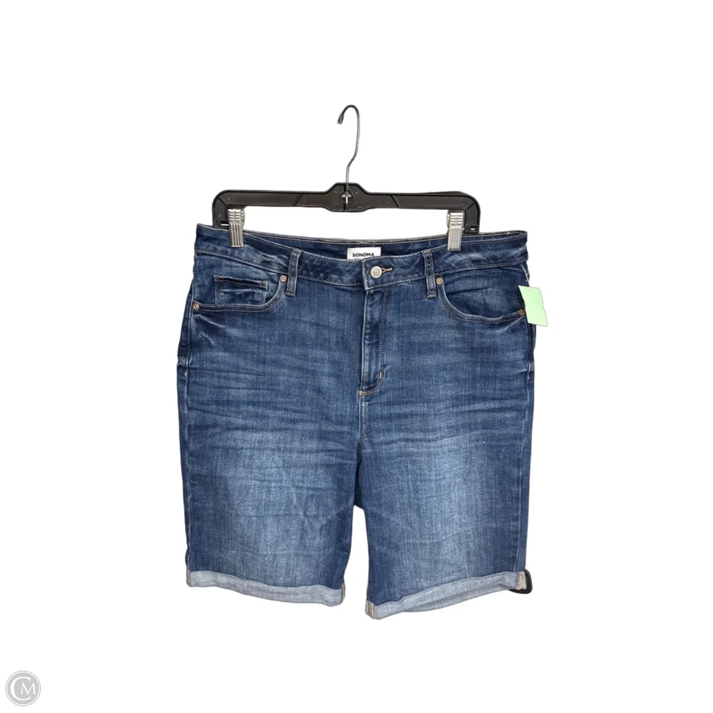 Shorts By Sonoma In Blue Denim, Size: 16