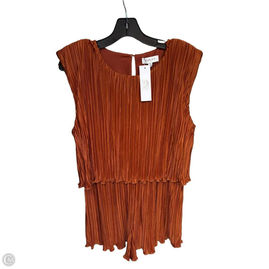 Romper By Gilli In Orange, Size: M