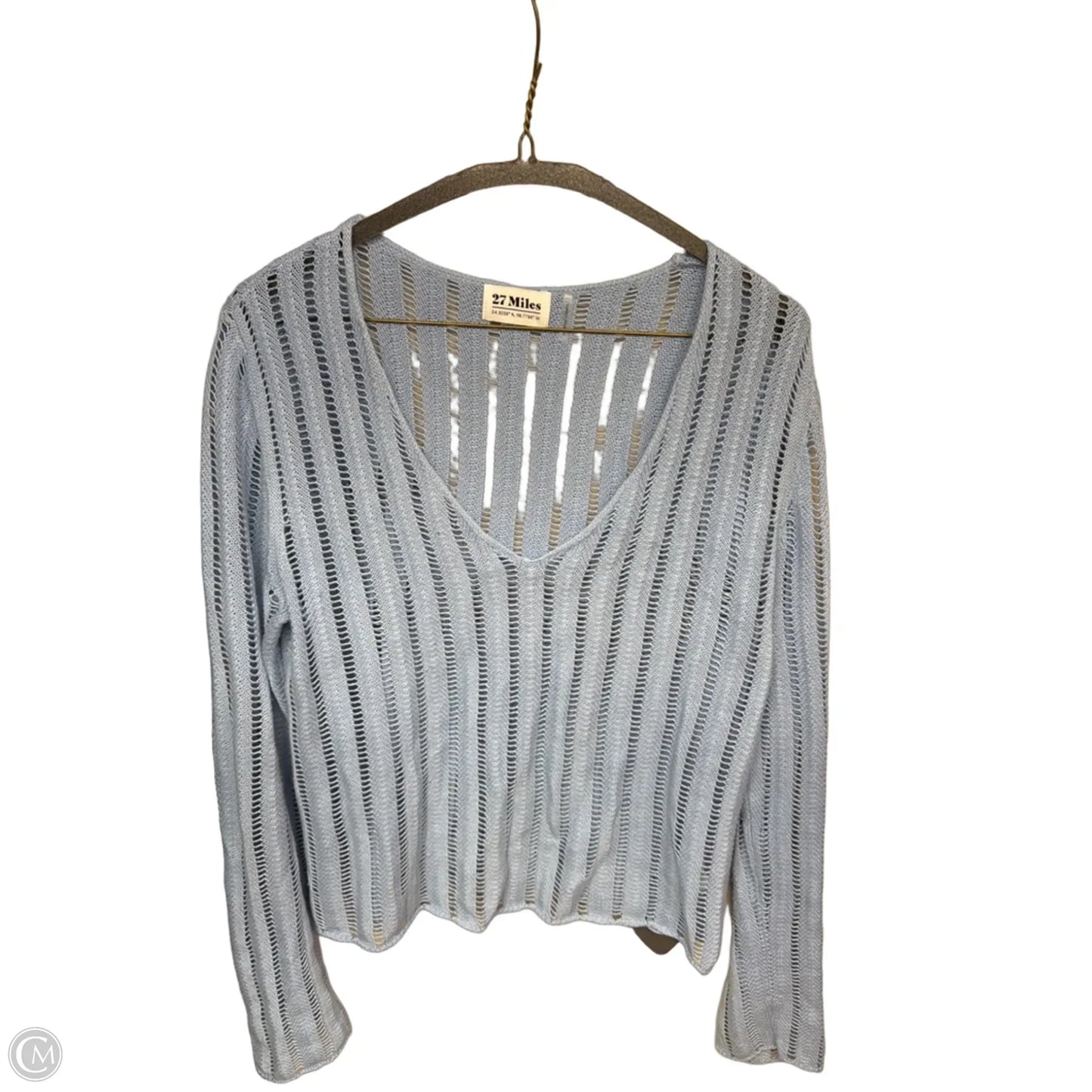 Sweater By Clothes Mentor In Blue, Size: S