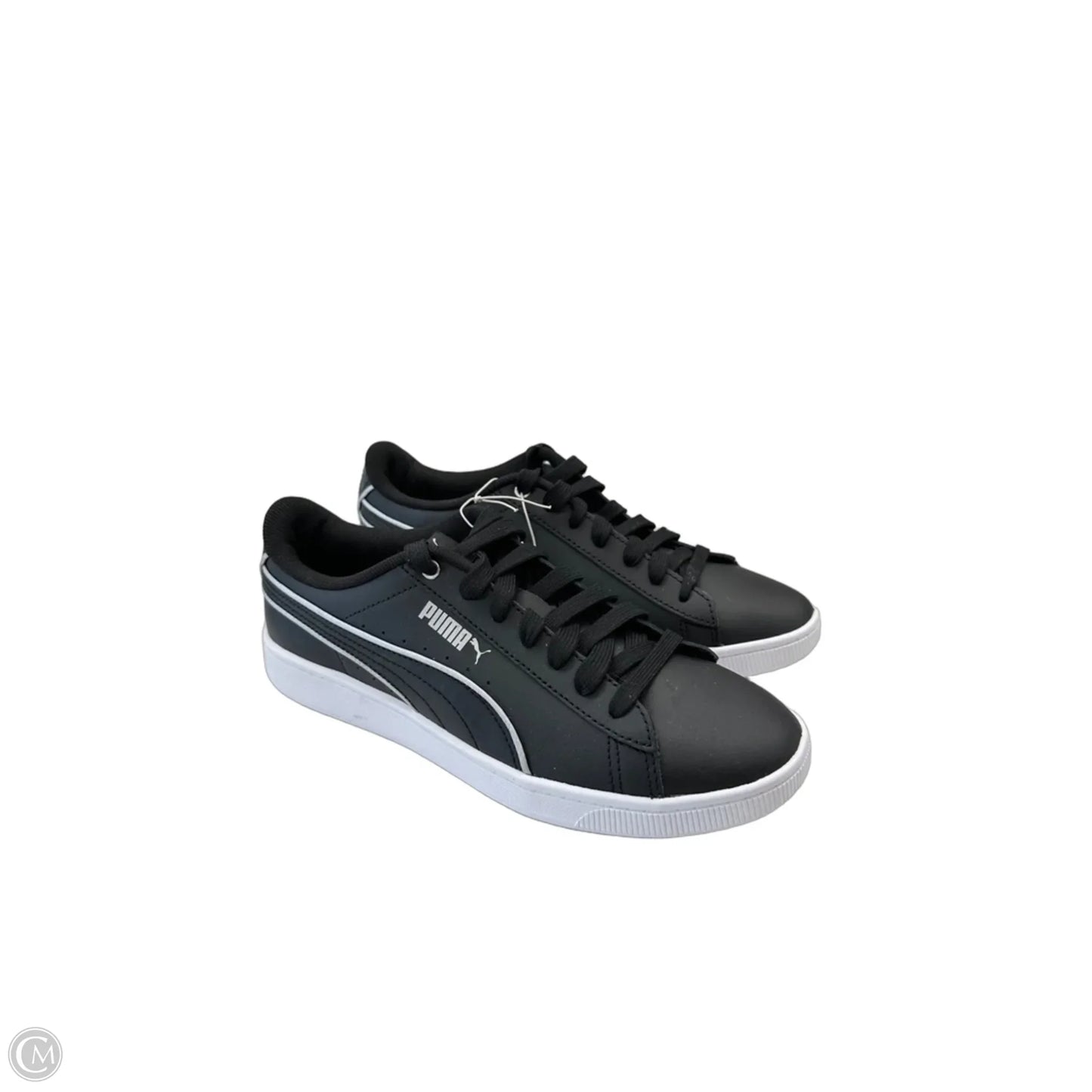 Shoes Sneakers By Puma In Black & White, Size: 6.5