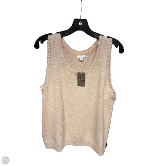 Top Sleeveless By J. Jill In Pink, Size: M