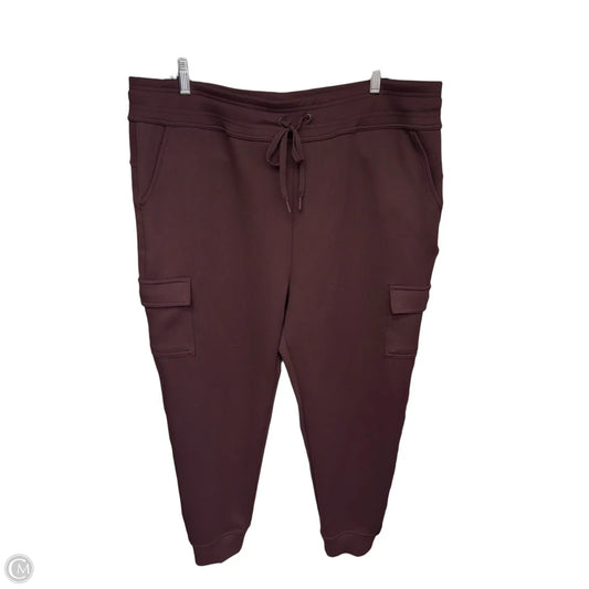 Athletic Pants By 32 Degrees In Purple, Size: Xl
