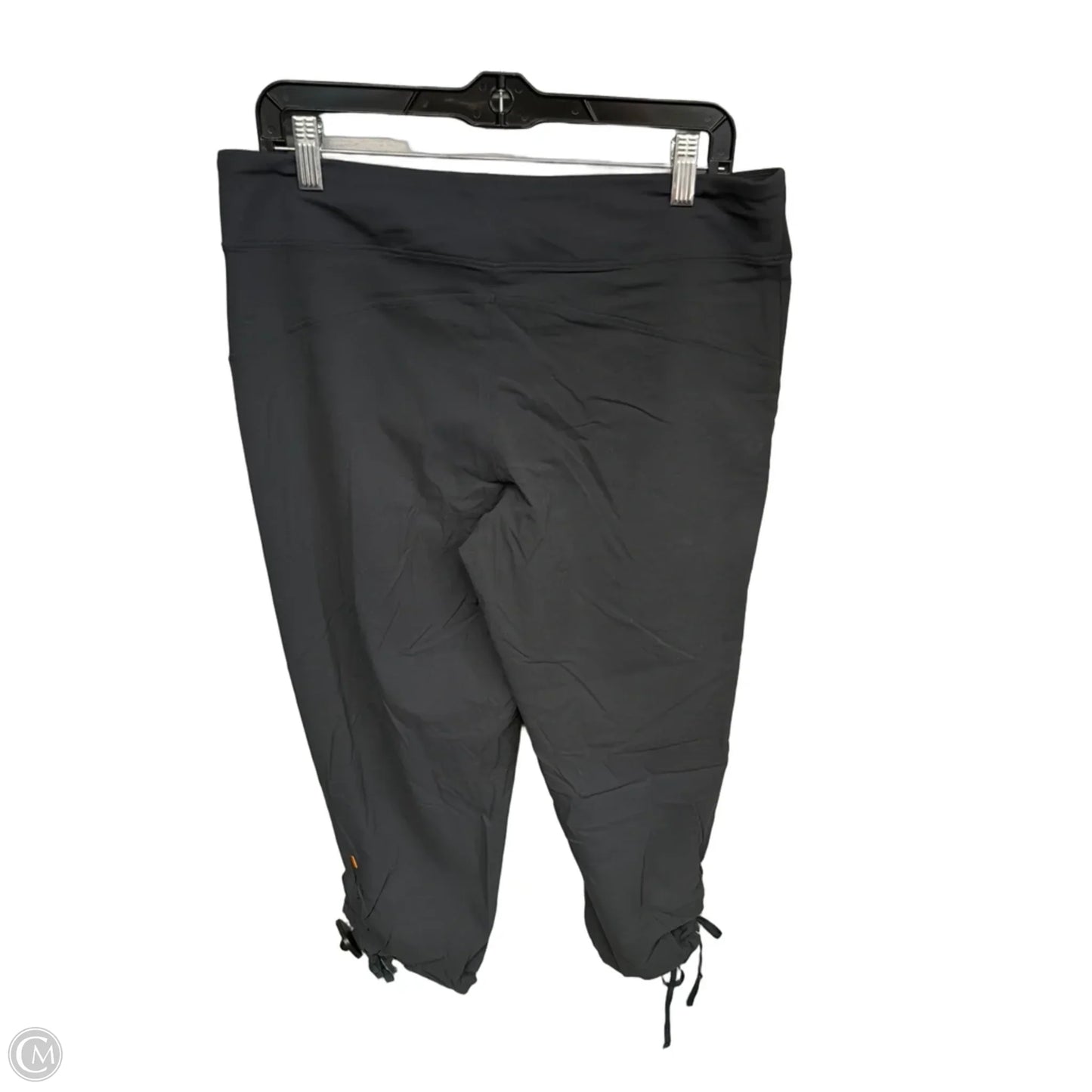 Athletic Capris By Lucy In Grey, Size: L