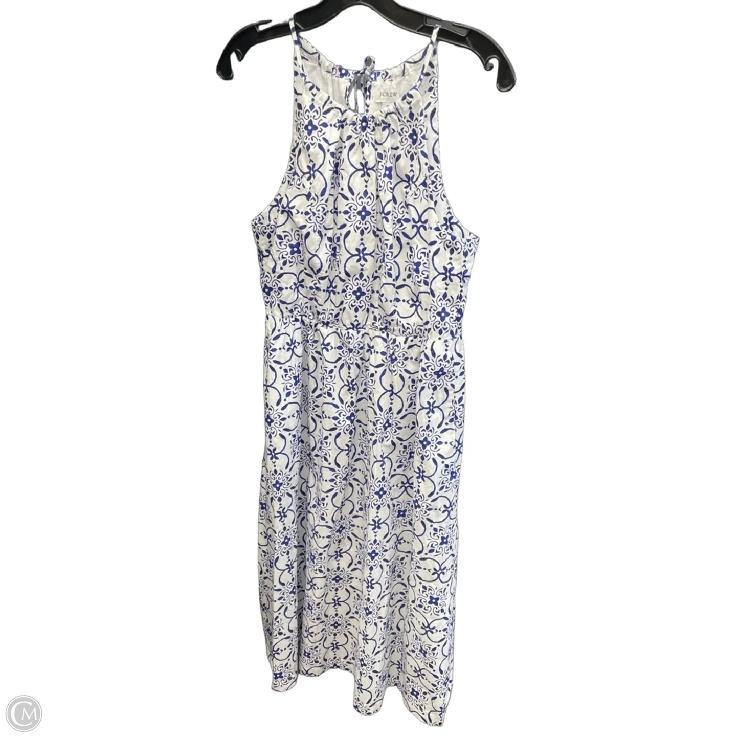 Dress Casual Maxi By Gap In Blue & White, Size: 6