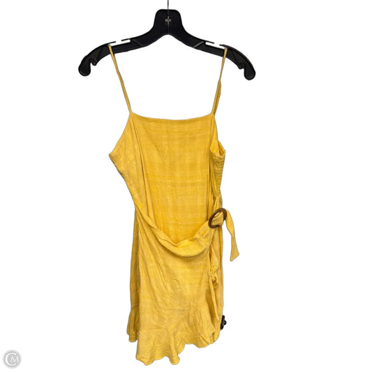 Dress Casual Short By American Eagle In Yellow, Size: M