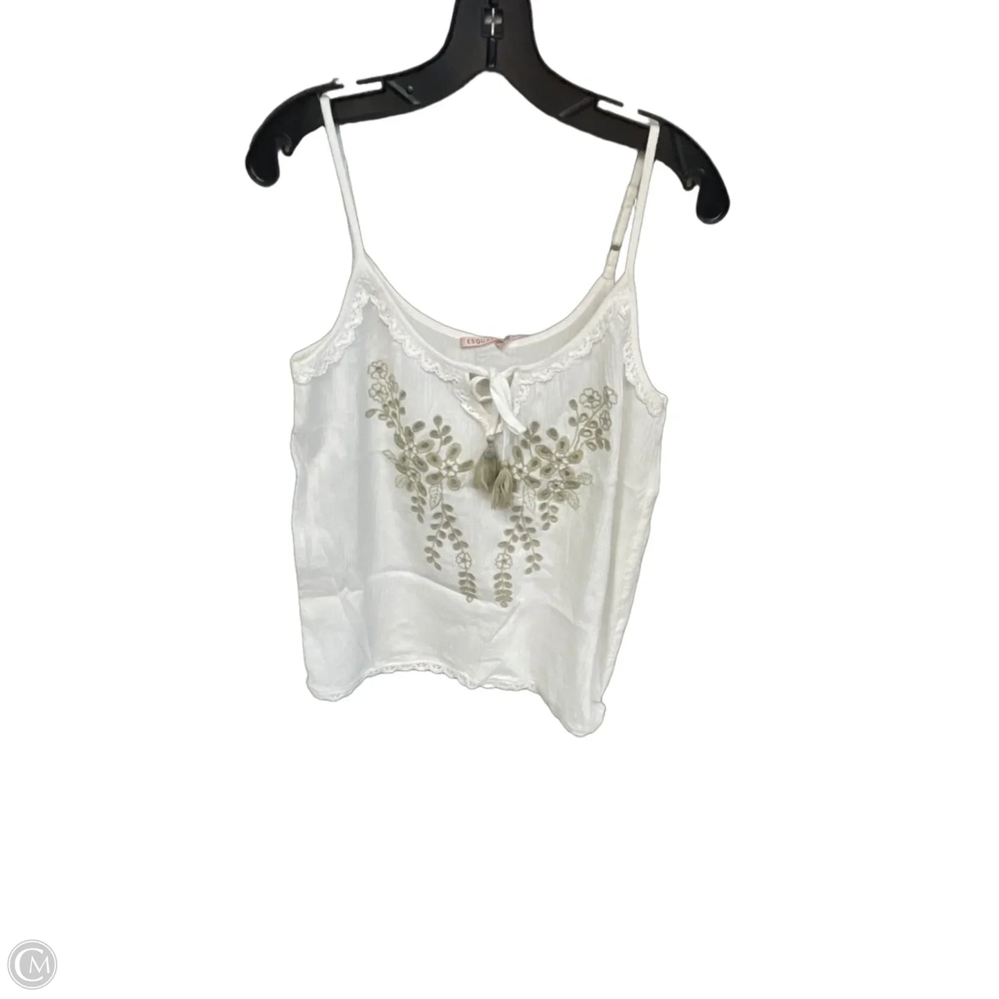 Top Sleeveless By Clothes Mentor In White, Size: 6