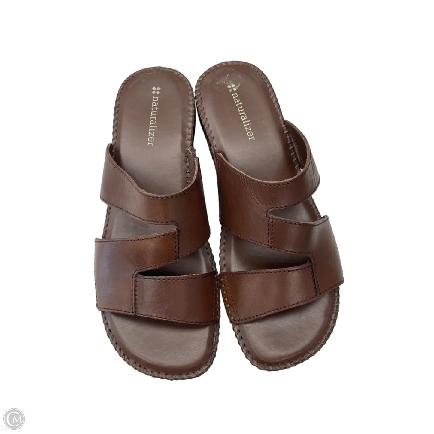 Sandals Flats By Naturalizer In Brown, Size: 7.5