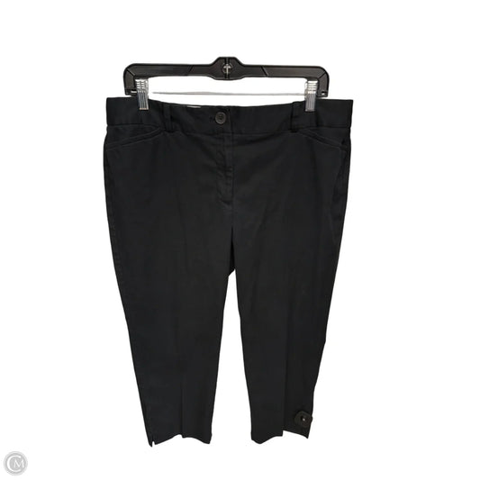 Pants Cropped By Talbots In Black, Size: 14p