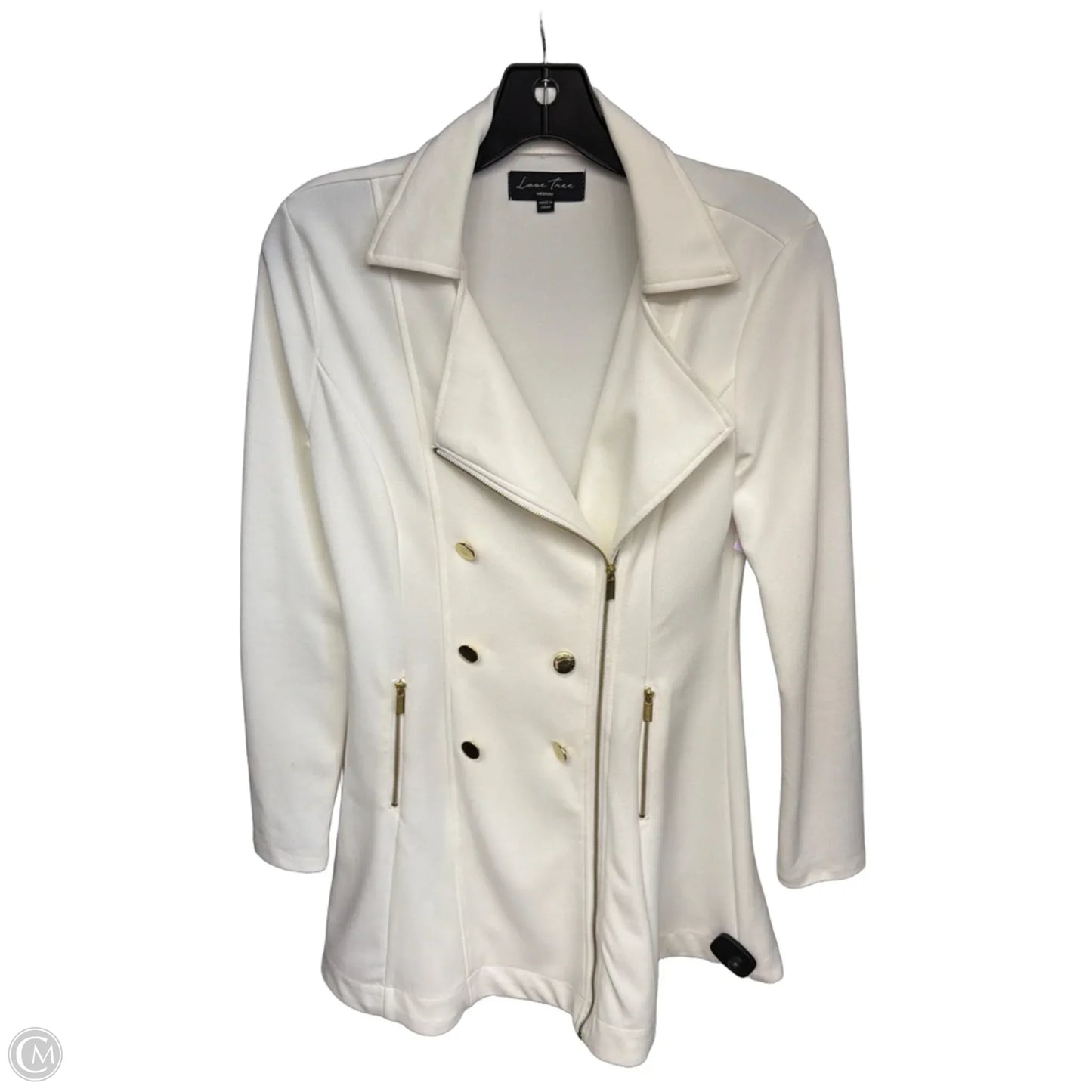 Jacket Other By Love Tree In White, Size: M