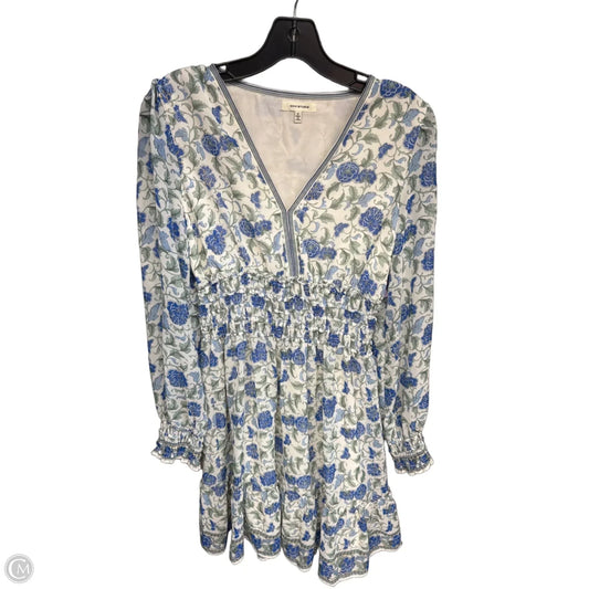 Dress Casual Midi By Max Studio In Blue & Green, Size: S
