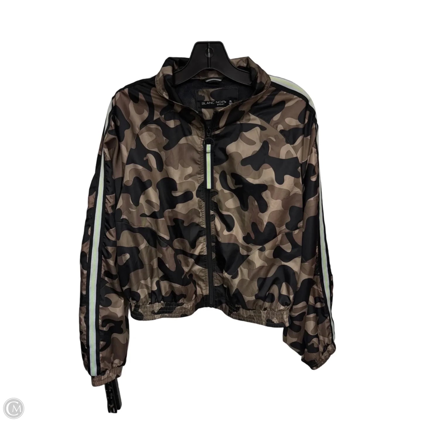 Jacket Windbreaker By Blank Noir In Camouflage Print, Size: Xl