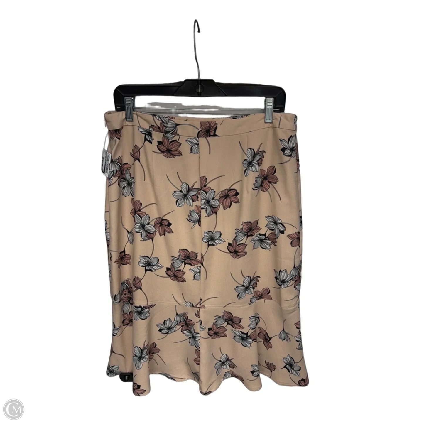 Skirt Midi By Banana Republic In Pink, Size: 12
