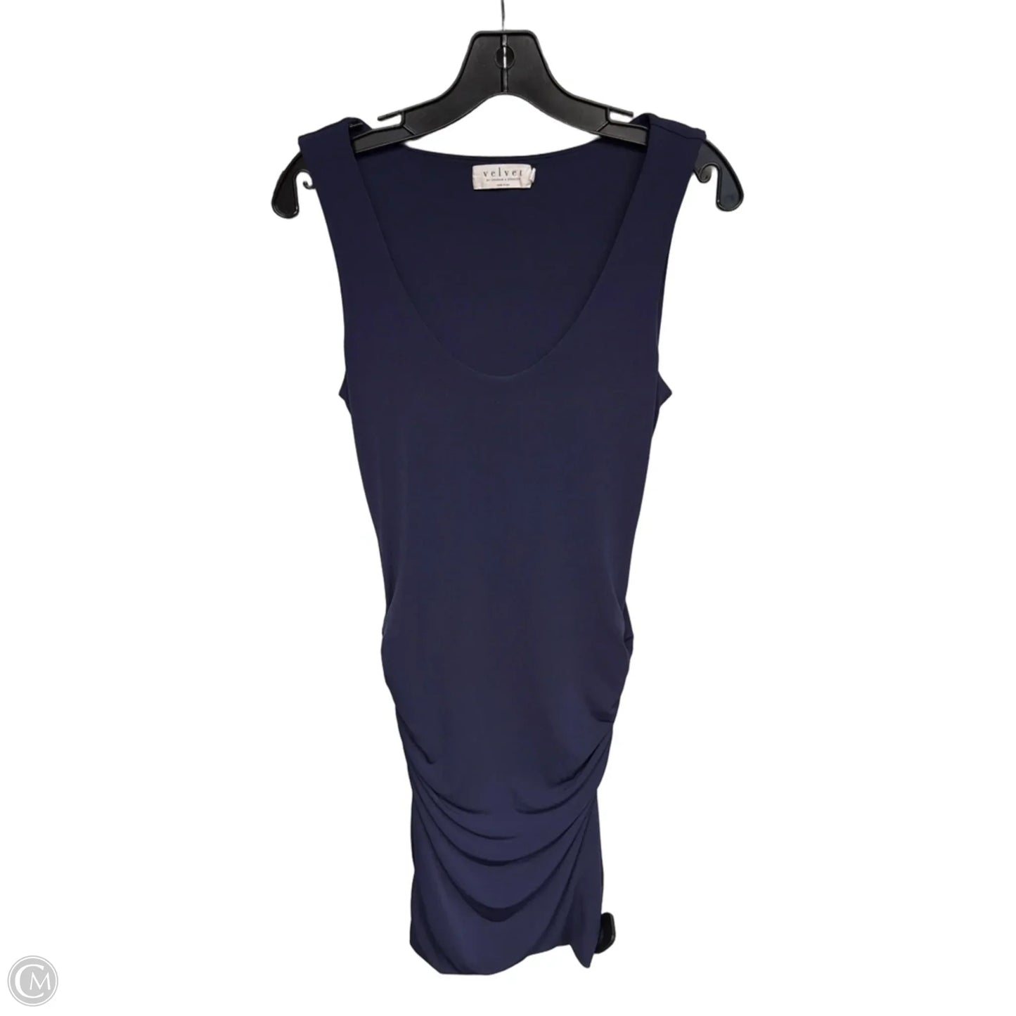 Dress Casual Midi By Velvet In Purple, Size: Xs