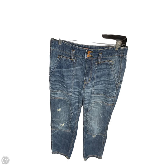 Jeans Boyfriend By Pilcro In Blue Denim, Size: 28
