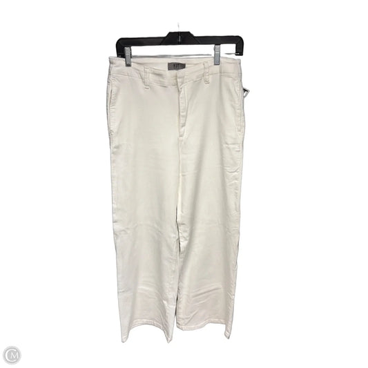 Pants Wide Leg By Kut In White, Size: 6