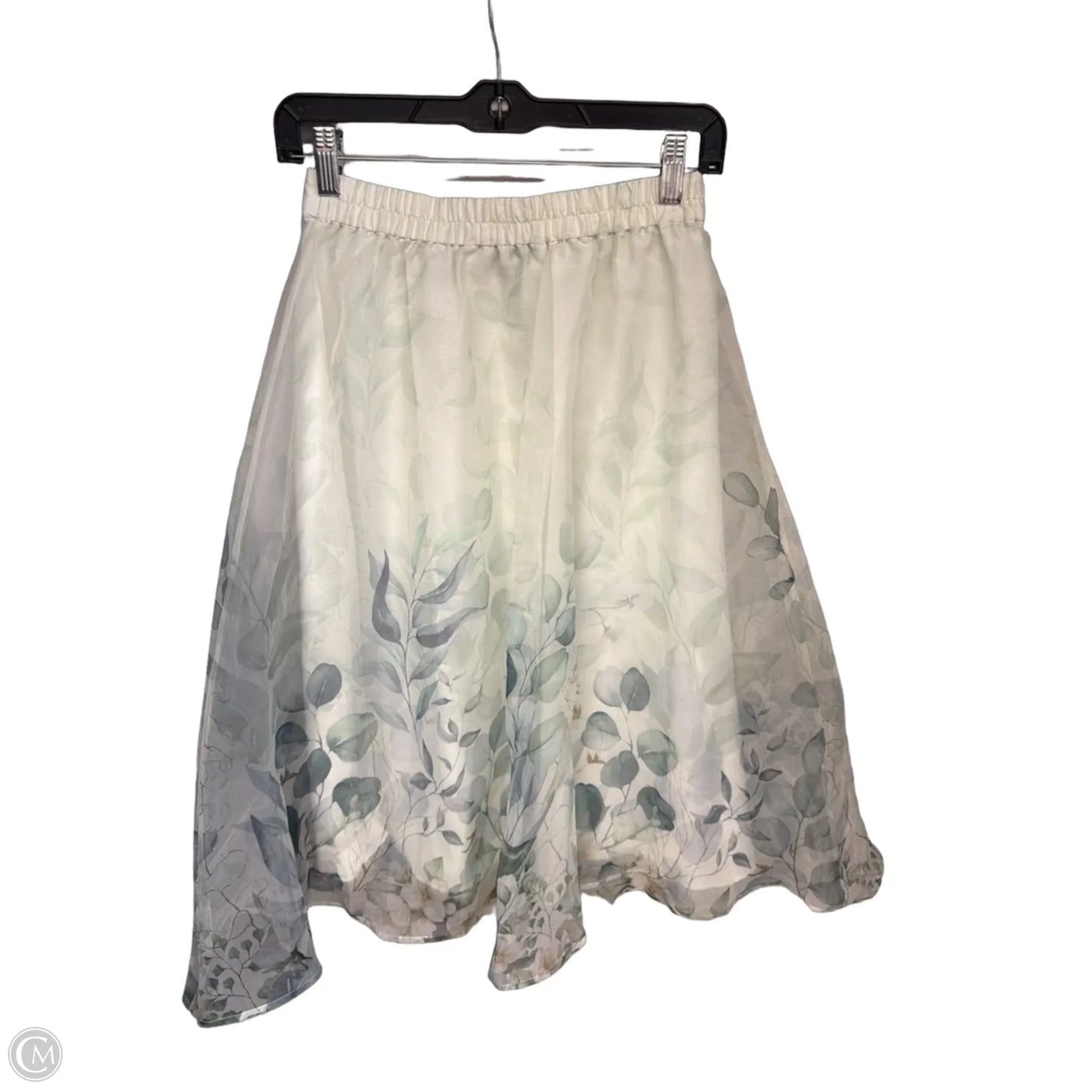 Skirt Midi By Rachel Zoe In Green, Size: Xs