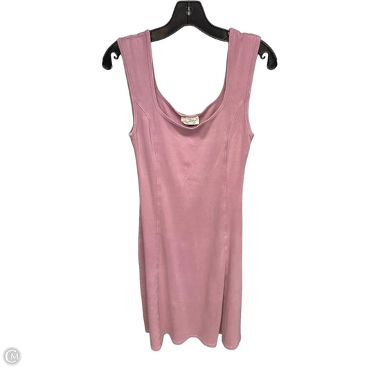 Dress Casual Midi By Universal Thread In Pink, Size: M