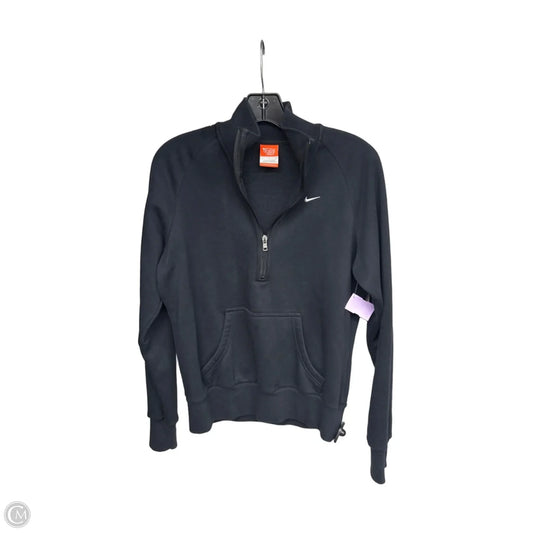 Athletic Sweatshirt Crewneck By Nike Apparel In Black, Size: L