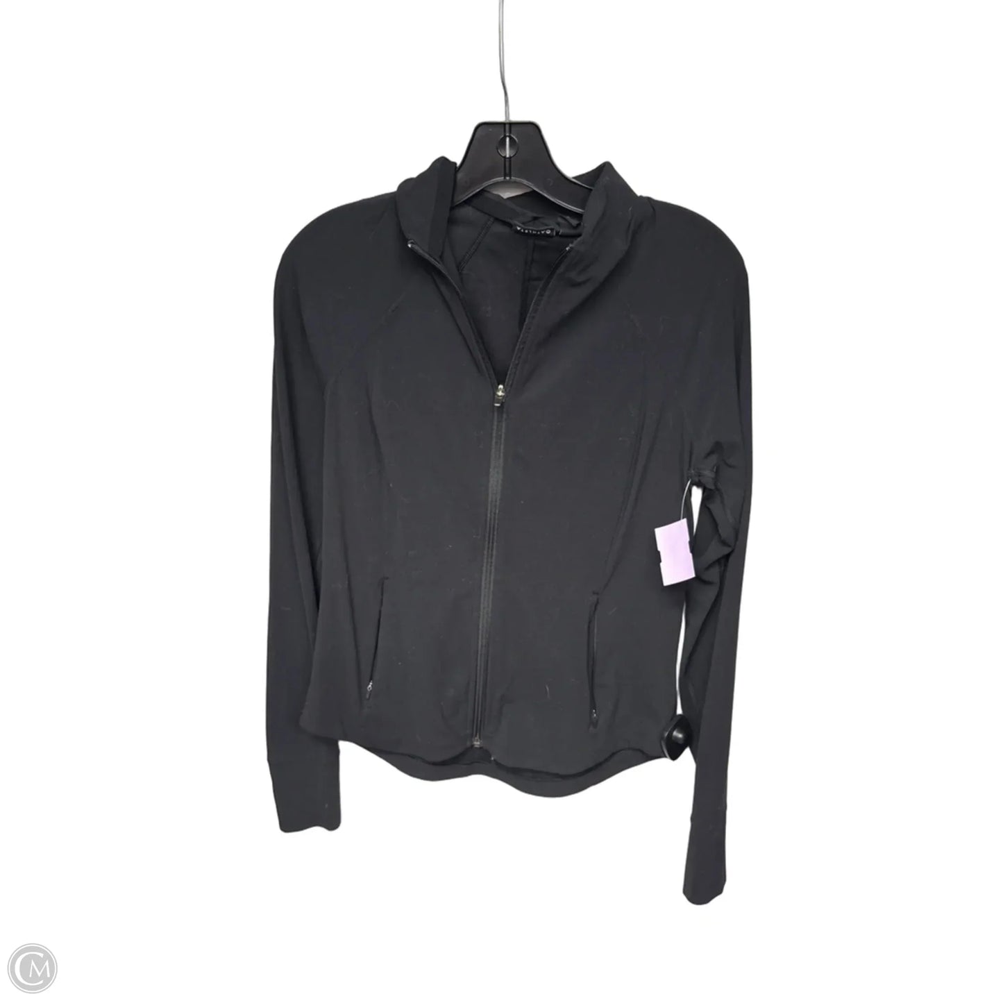 Athletic Sweatshirt Collar By Athleta In Black, Size: S