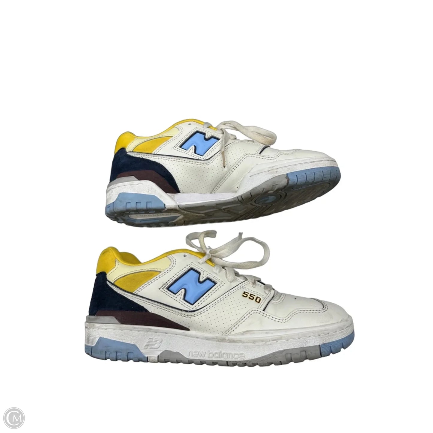 Shoes Sneakers By New Balance In Blue & Yellow, Size: 10