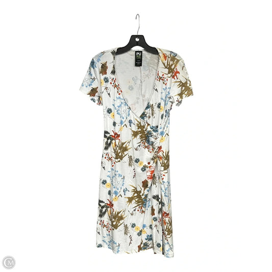 Dress Casual Midi By Clothes Mentor In White, Size: Xs