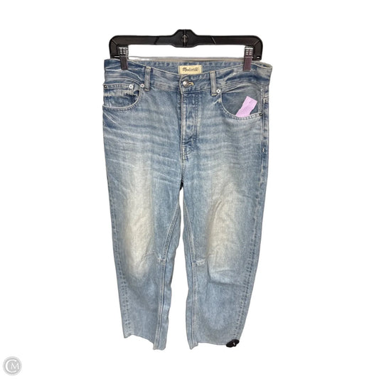 Jeans Wide Leg By Madewell In Blue Denim, Size: 26