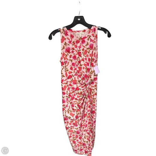 Dress Casual Midi By Nine Britton In Floral Print, Size: Xs