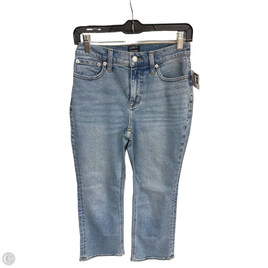 Jeans Cropped By J. Crew In Blue Denim, Size: 26