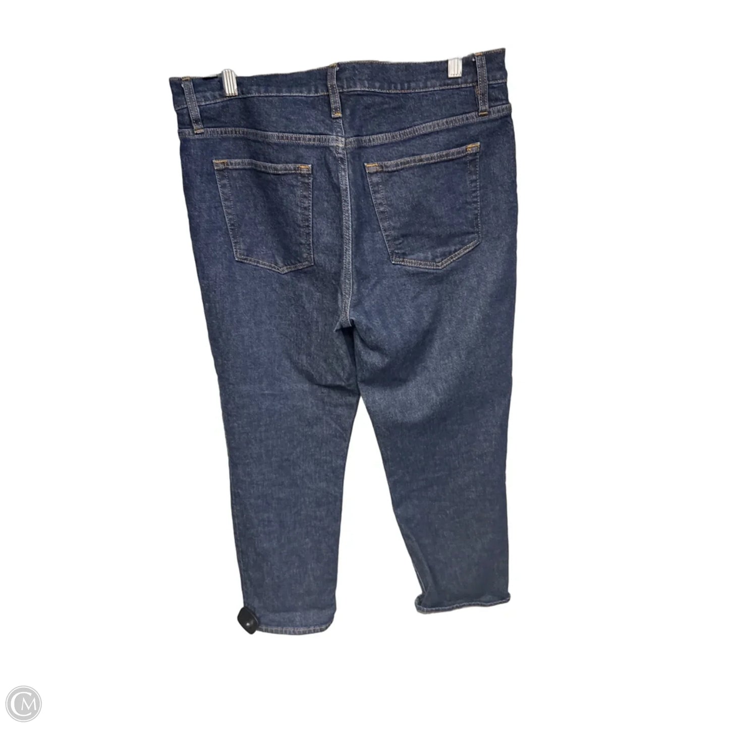 Jeans Straight By Frame In Blue Denim, Size: 30