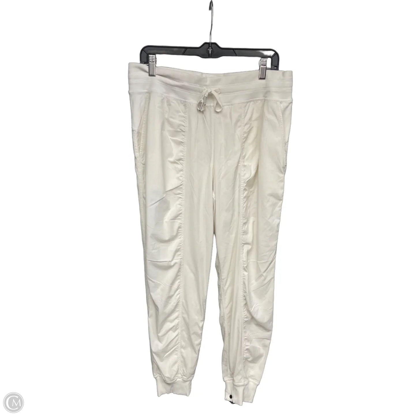 Athletic Pants By Lululemon In White, Size: 12