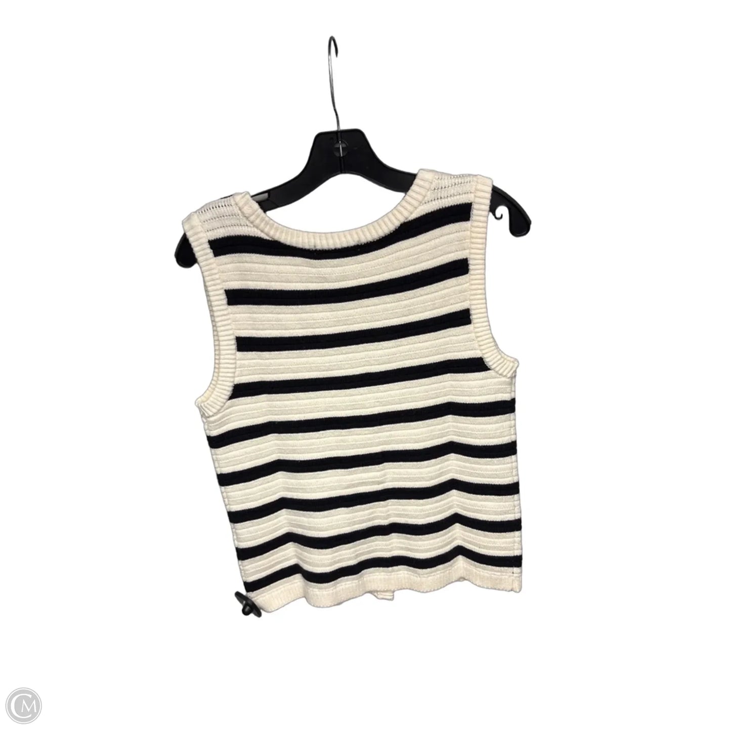 Top Sleeveless By Sanctuary In Black & Cream, Size: S