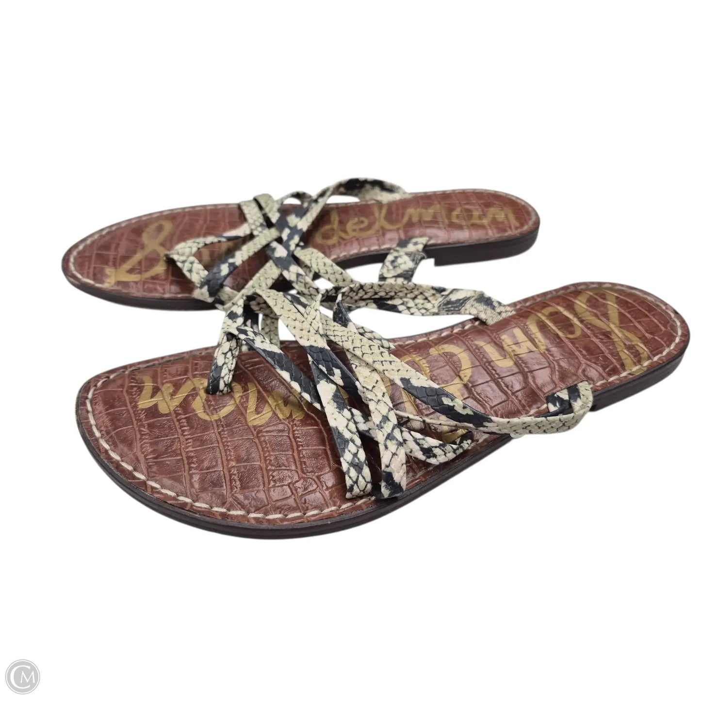 Sandals Flats By Sam Edelman In Green, Size: 8
