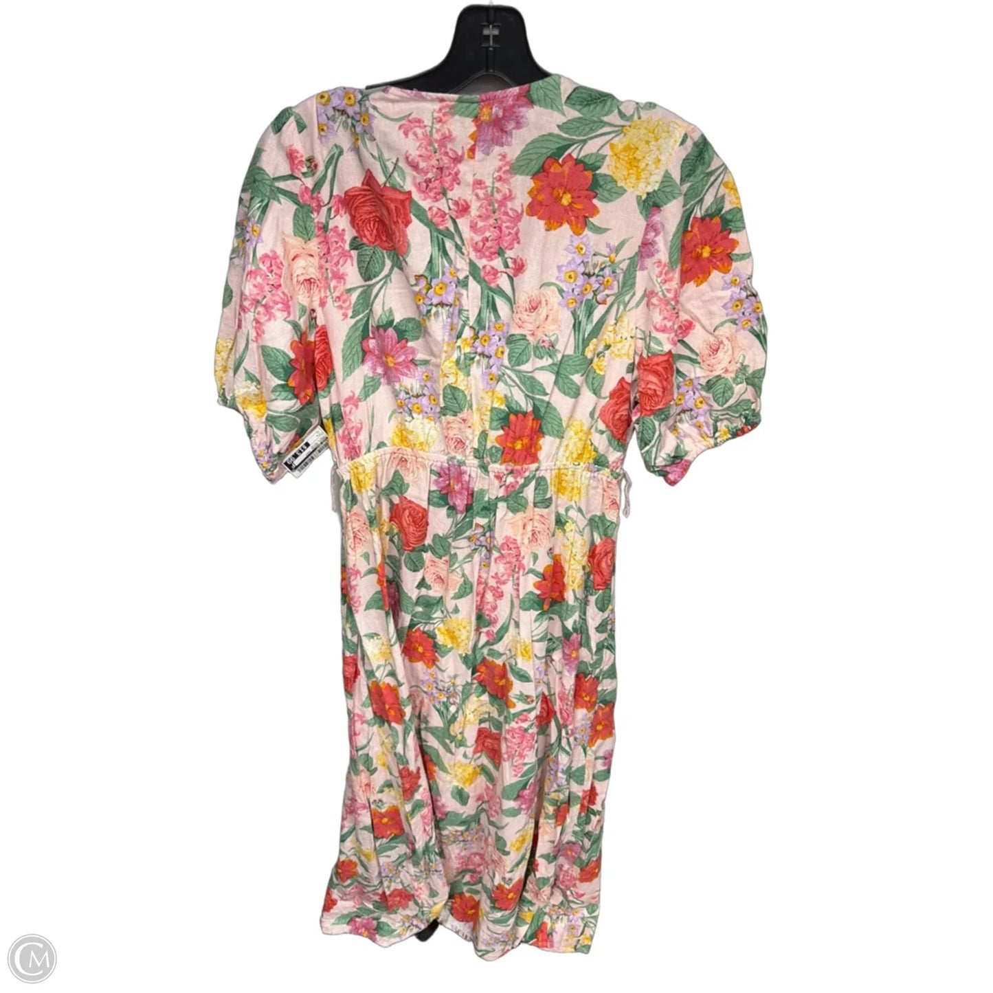 Dress Casual Maxi By Old Navy In Pink & Yellow, Size: L