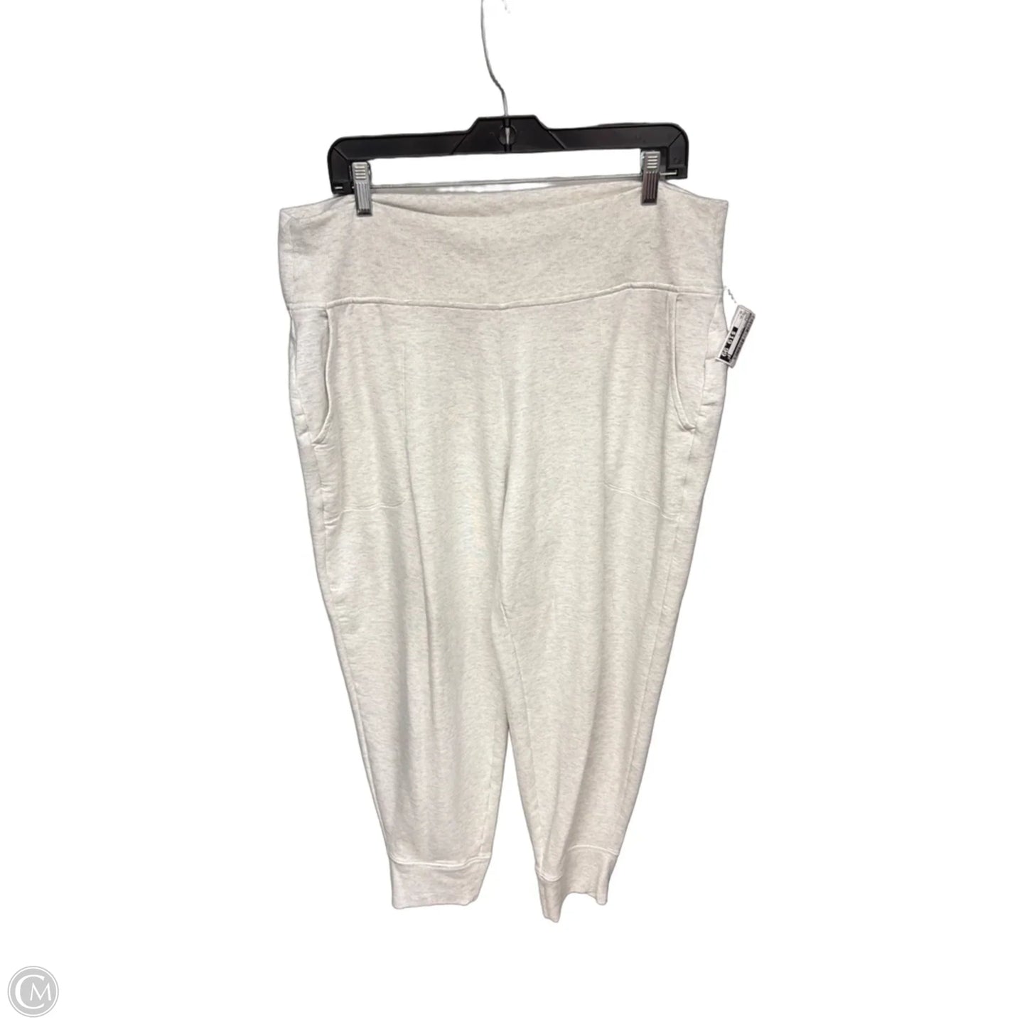 Athletic Pants By Athleta In Cream, Size: Xl