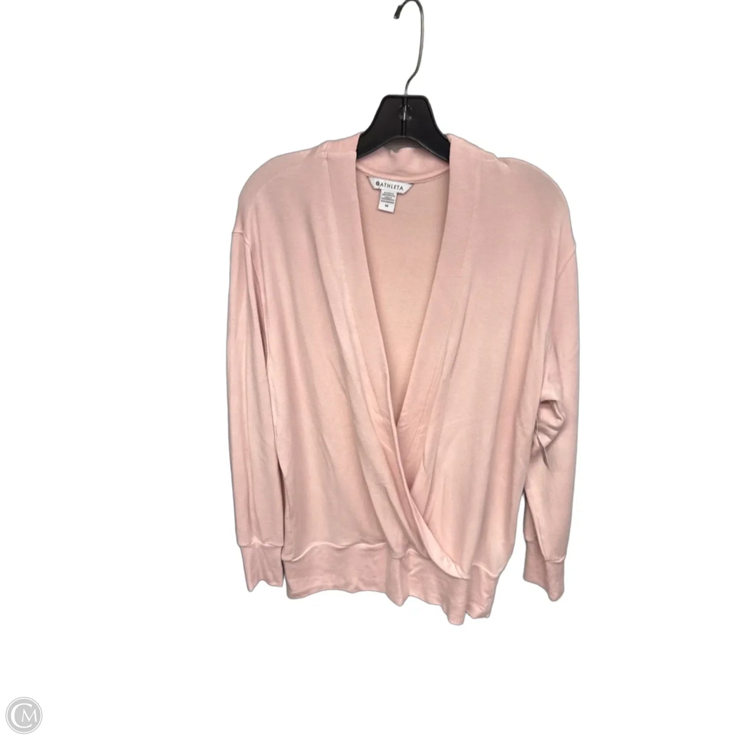 Sweatshirt Collar By Athleta In Pink, Size: M