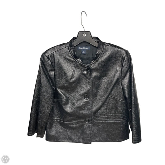 Blazer By Evan-picone In Black, Size: 10