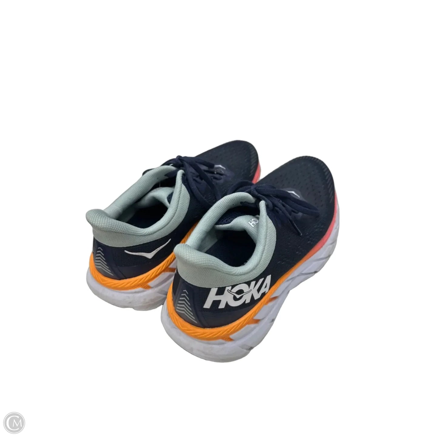 Shoes Athletic By Hoka In Blue & Orange, Size: 8