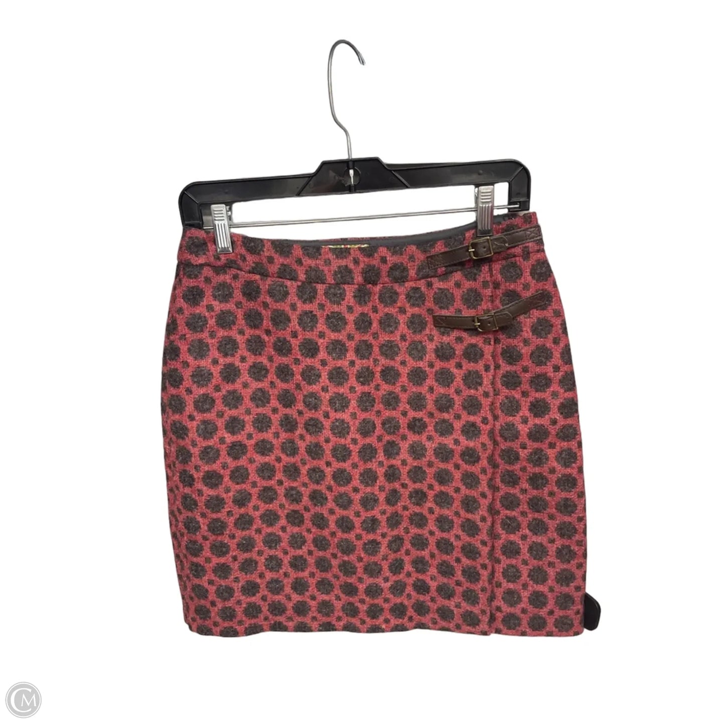 Skirt Midi By Boden In Grey & Red, Size: 6