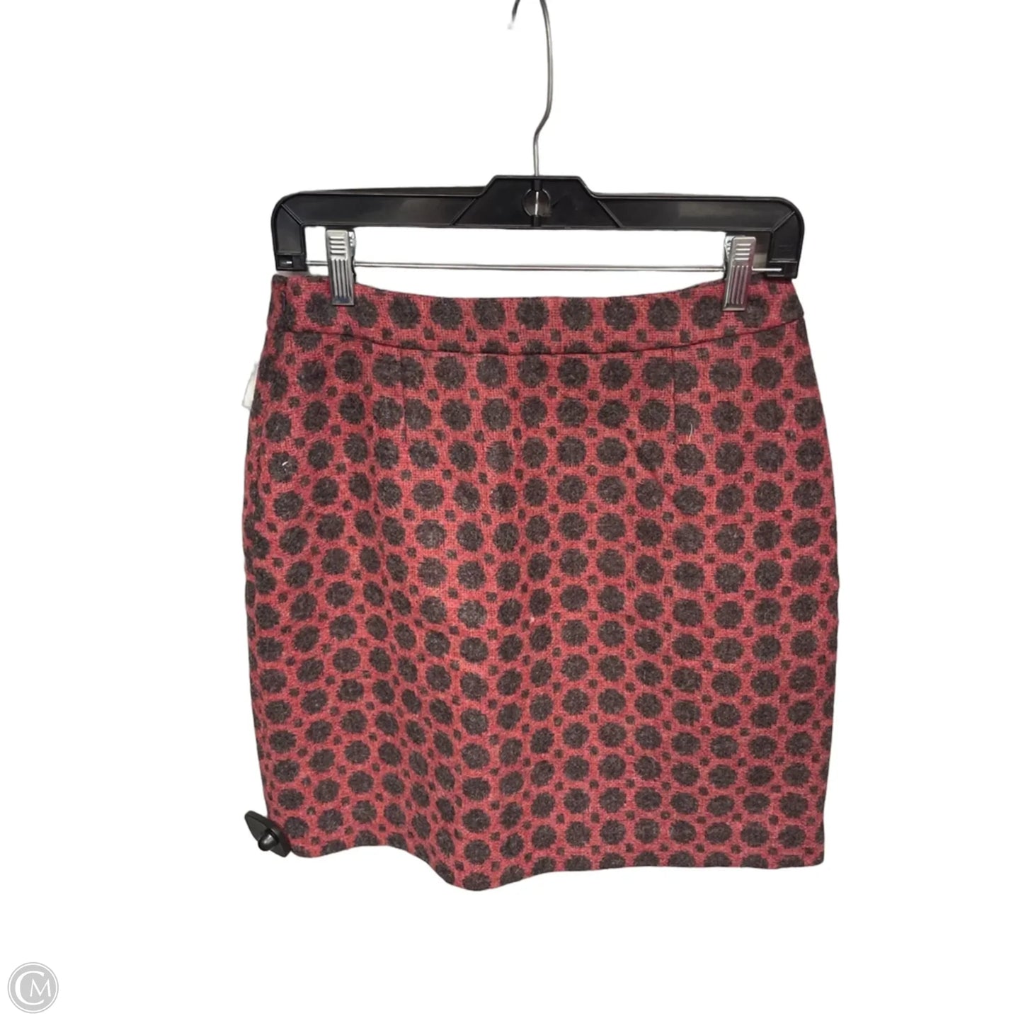 Skirt Midi By Boden In Grey & Red, Size: 6