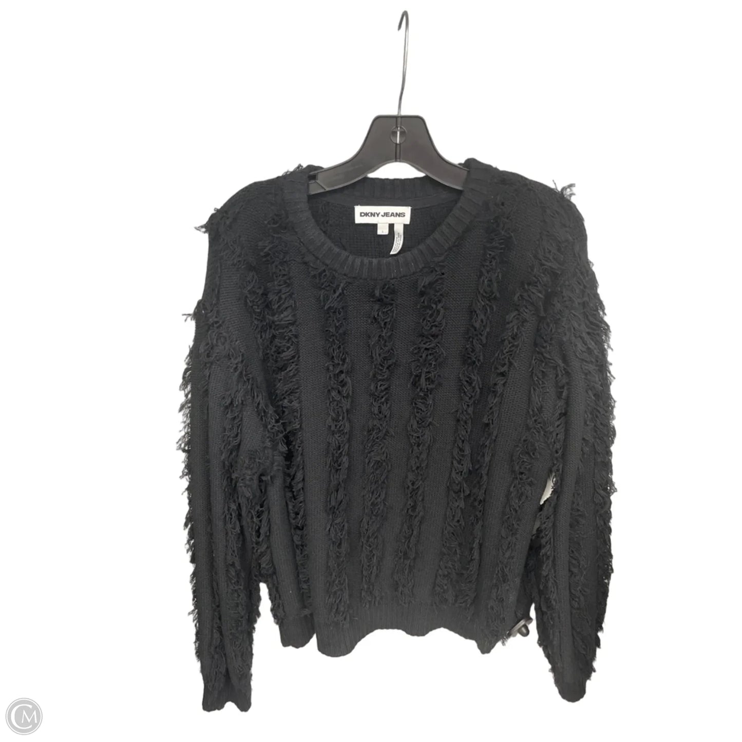 Sweater By Dkny In Black, Size: L