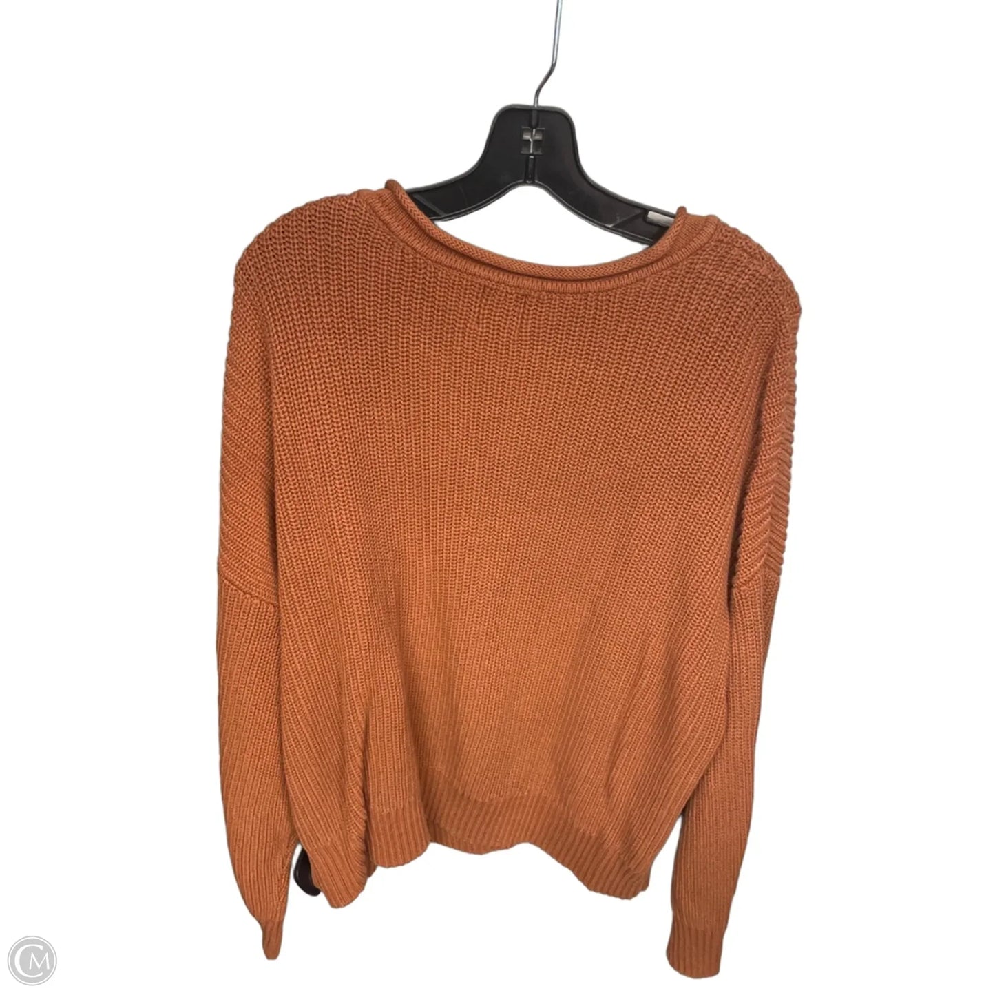 Sweater By Gap In Orange, Size: Xxl
