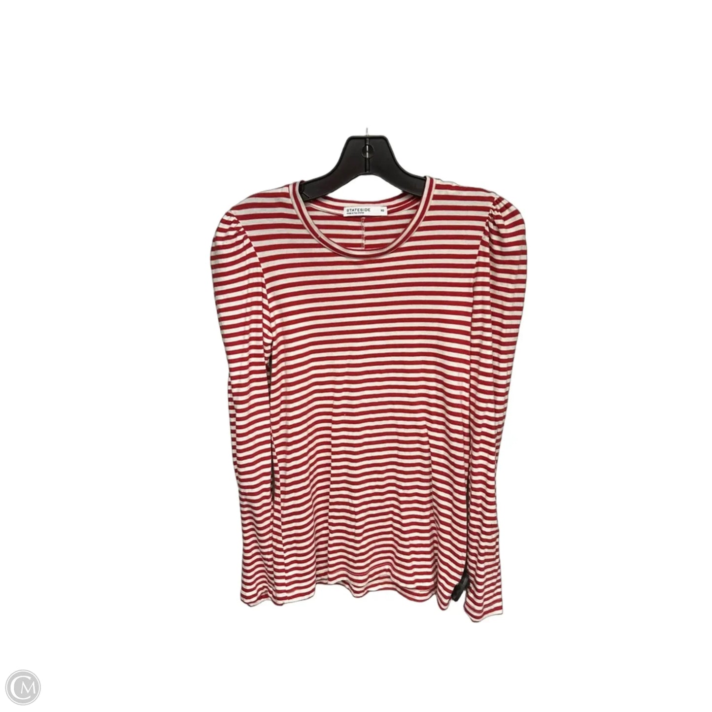 Top Long Sleeve By Stateside In Striped Pattern, Size: Xs