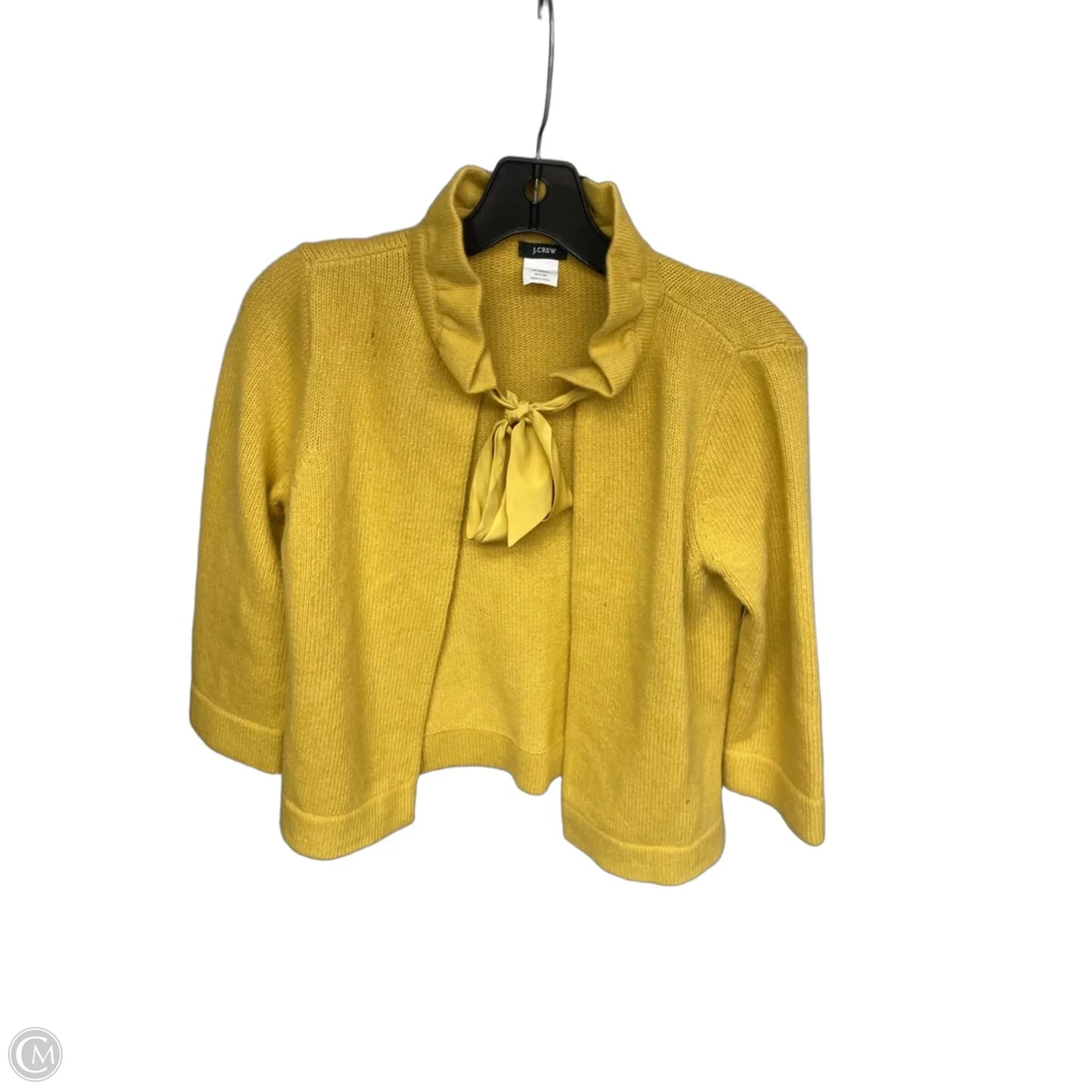 Cardigan By J. Crew In Yellow, Size: S