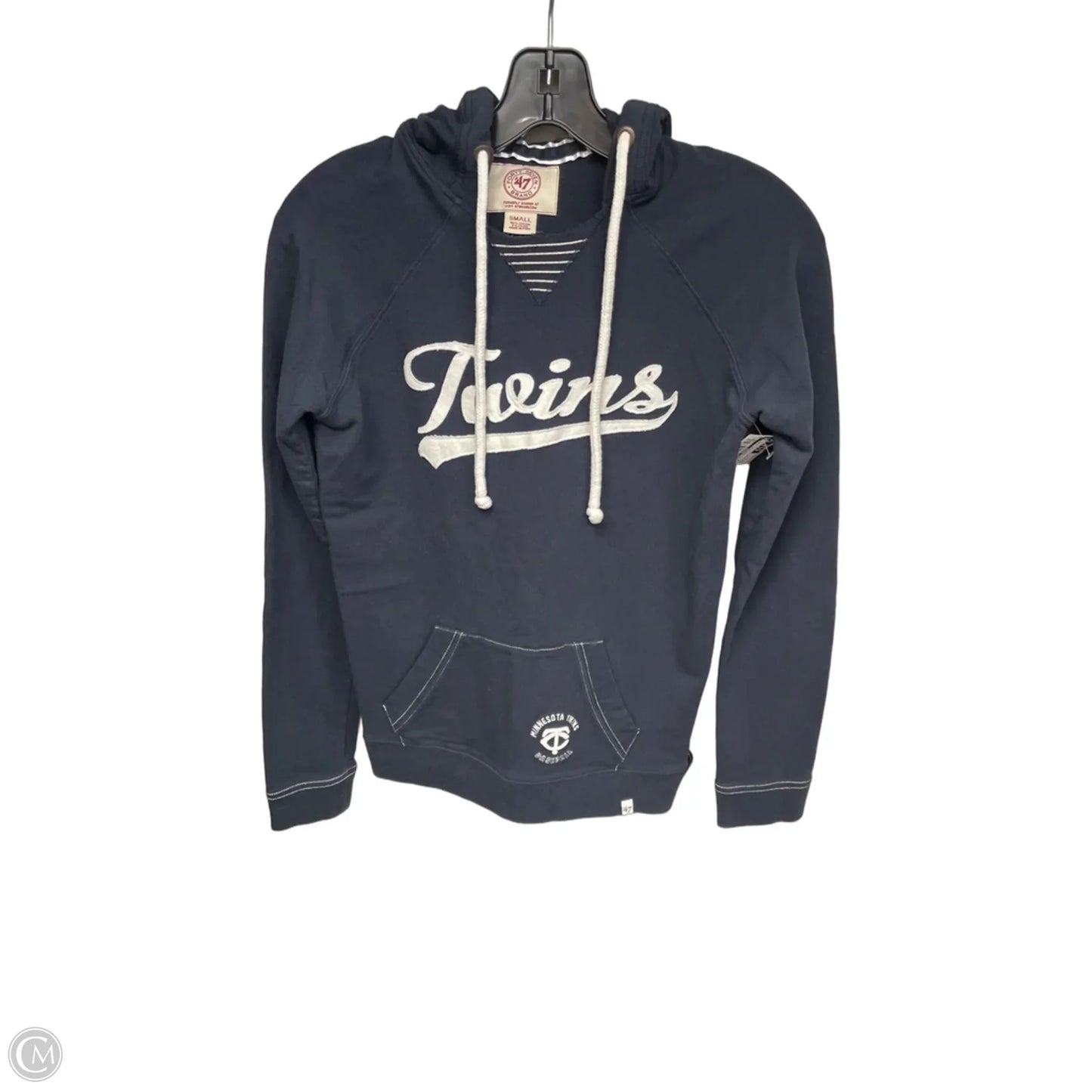 Athletic Sweatshirt Hoodie By Clothes Mentor In Blue, Size: S