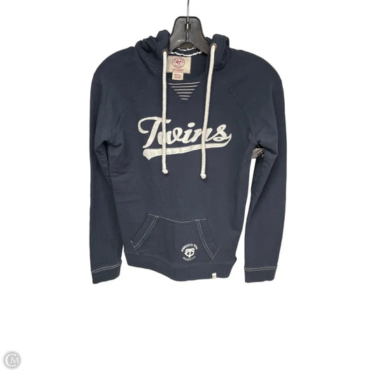 Athletic Sweatshirt Hoodie By Clothes Mentor In Blue, Size: S