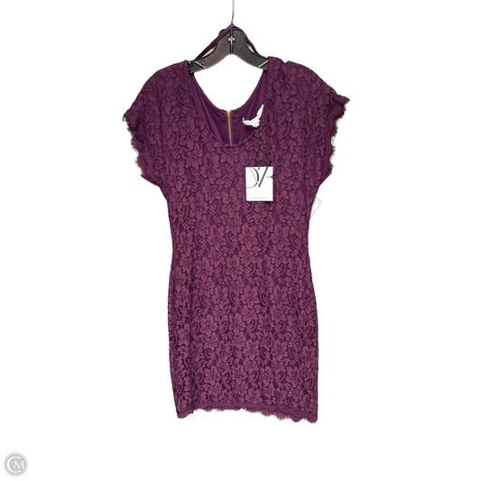 Dress Designer By Diane Von Furstenberg In Purple, Size: 8