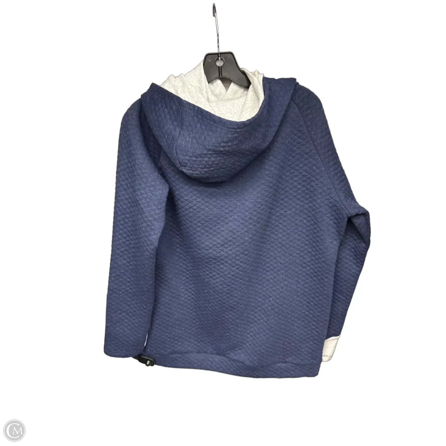 Sweater By Clothes Mentor In Blue & Grey, Size: Xxl