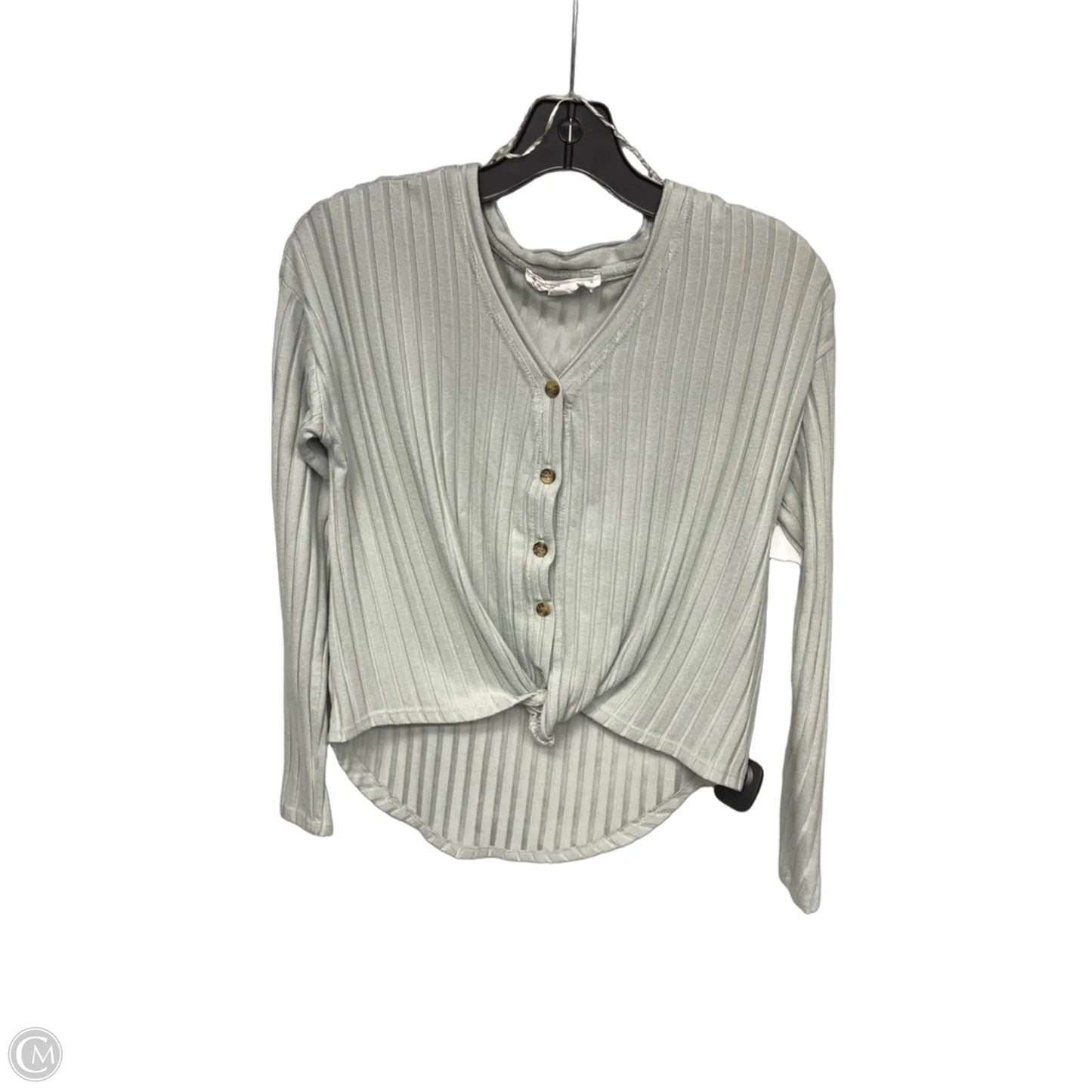 Top Long Sleeve By Hippie Rose In Green, Size: Xs